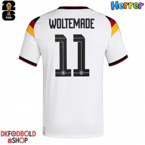 Tyskland Nick Woltemade #11 Hjemmebanetrøje VM 2026 Kort ærmer